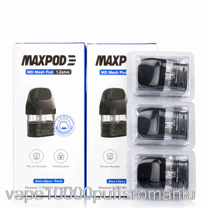 Vape Romania Freemax Md Mesh Capsule De Inlocuire 1.2ohm Md Mesh Capsule